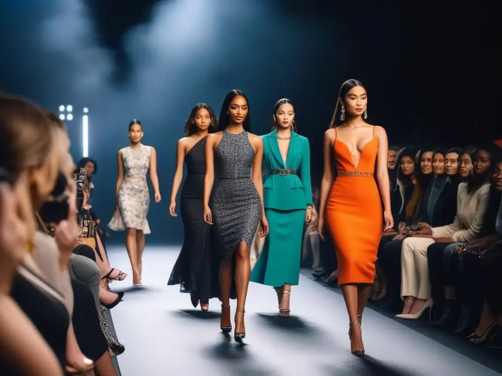 Desfile de moda inclusivo con modelos petite empoderadas Desfile de moda inclusivo con modelos petite empoderadas