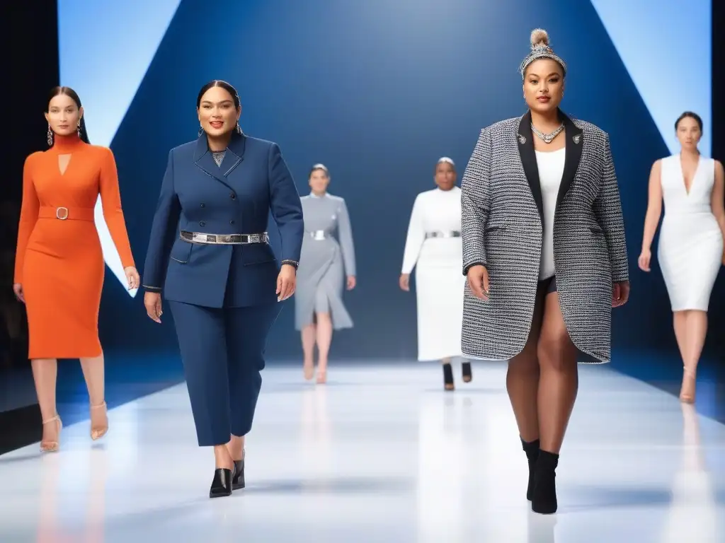 Moda inclusiva: Desfile de moda adaptativa con estilo y funcionalidad Desfile de moda inclusivo con ropa adaptativa para todos cuerpos