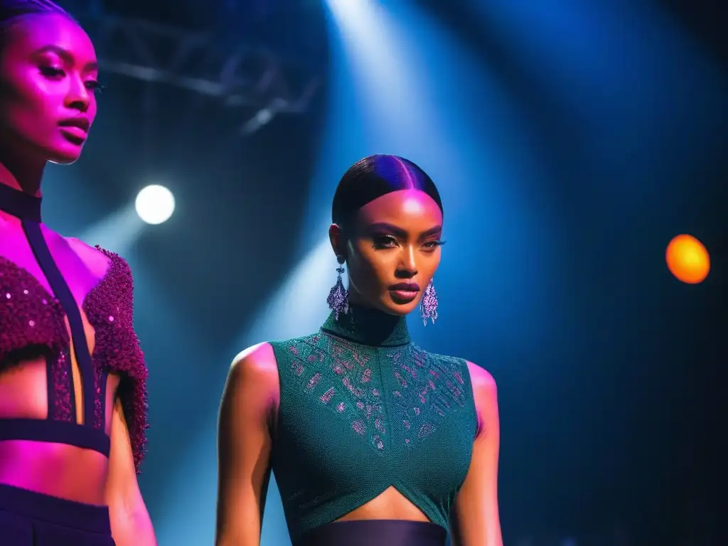 Desfile inclusivo de moda sostenible: diversidad y estilo Un desfile de moda inclusivo y sostenible con modelos de diferentes etnias, cuerpos y edades