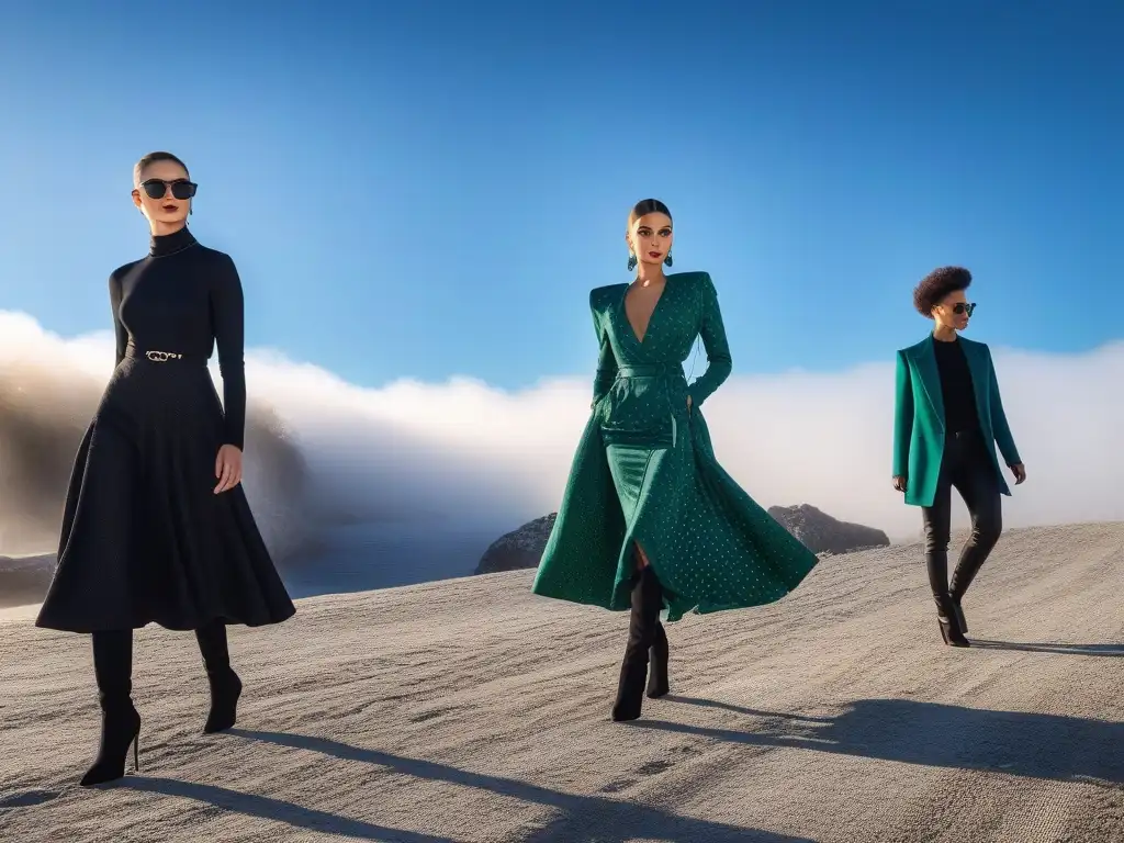Desfile moda petite: elegancia y diversidad en la pasarela Desfile de moda petite con marcas adaptando colecciones para fashionistas, diseñadores y público admirando elegantes diseños