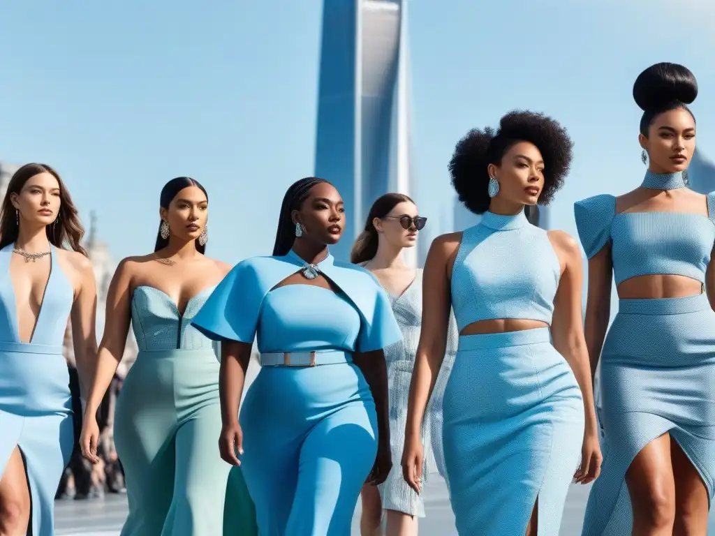 Desfile de moda sostenible: diversidad, inclusividad y estilo Un desfile de moda sostenible para todos los cuerpos, con diseños únicos y empoderamiento