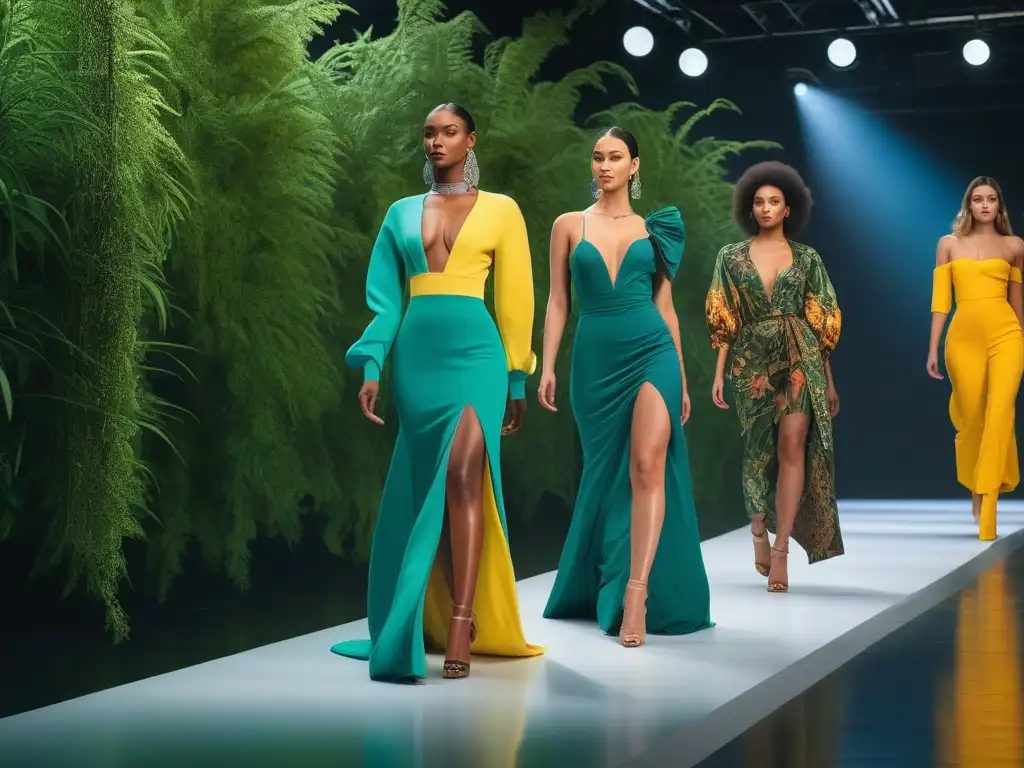 Desfile de moda sostenible: diversidad y empoderamiento en la pasarela Desfile de moda sostenible para todos cuerpos con diversidad de modelos empoderados