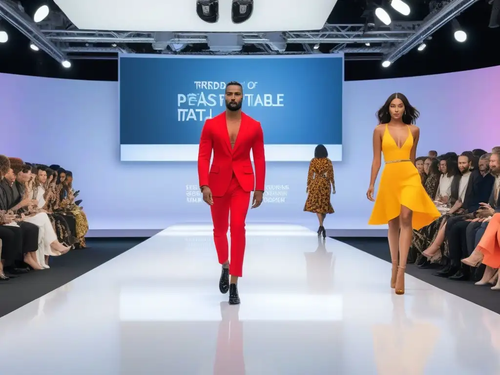 Desfile de Moda Sostenible: Diversidad y Empoderamiento en la Pasarela Un desfile de moda sostenible para todos los cuerpos: modelos diversos y empoderados en la pasarela