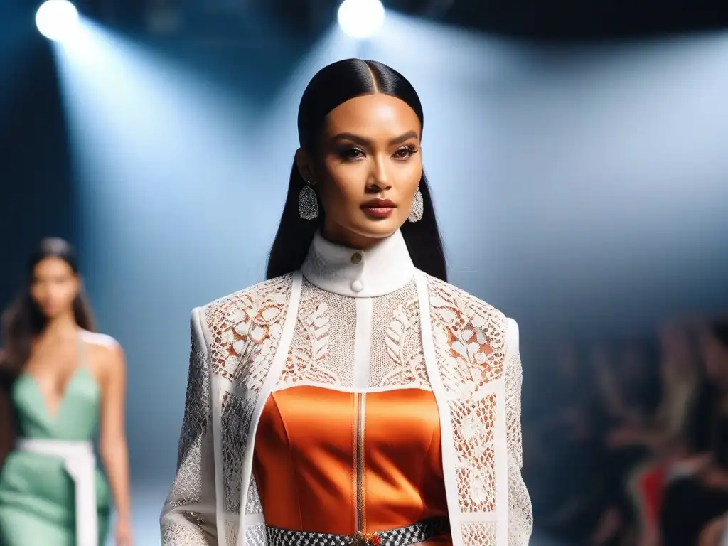 Desfile de moda sostenible: diversidad y estilo ecofriendly Desfile de moda sostenible con diversidad de tallas, etnias e identidades de género
