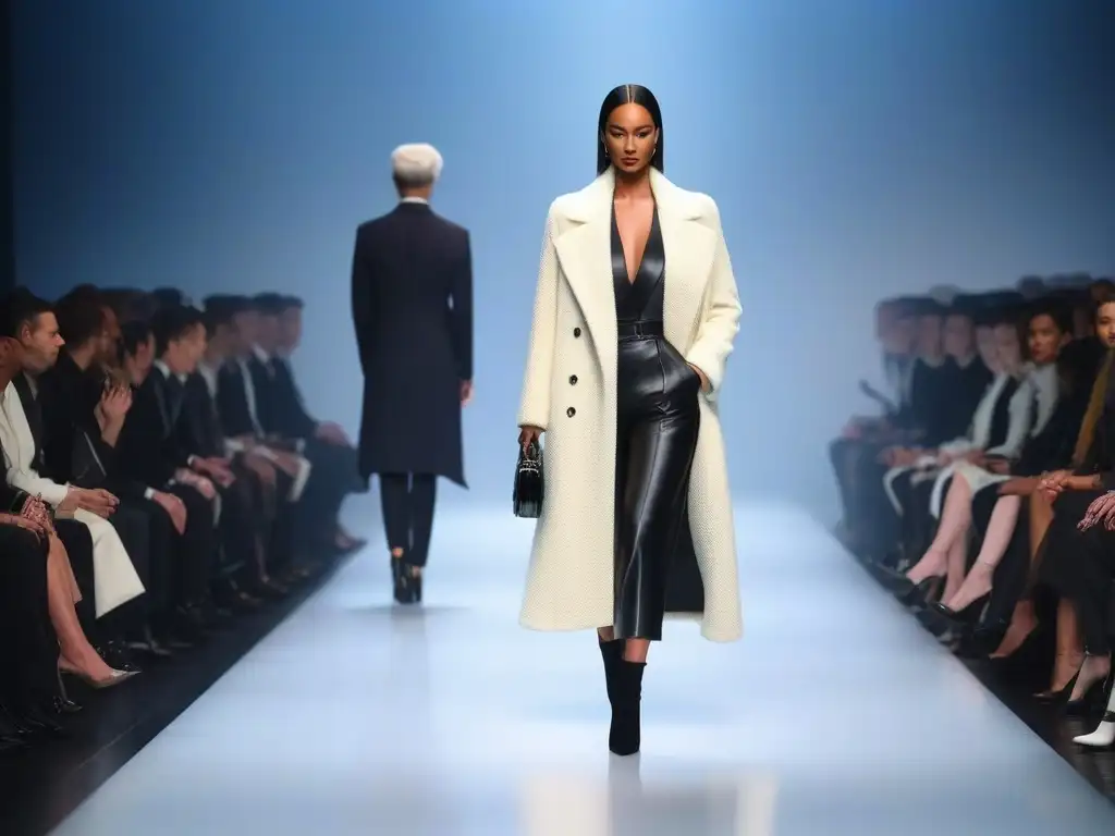 Desfile inclusivo de Armani: diversidad y elegancia en la pasarela Desfile de modelos diversos luciendo colección Armani inclusiva