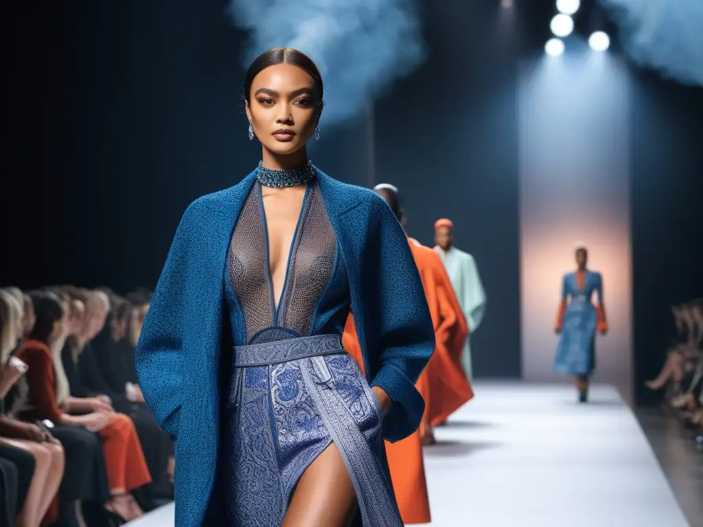 Desfile inclusivo: Celebrando la diversidad en la moda Desfile de modelos diversos con marcas inclusivas moda diversa, celebrando individualidad y empoderamiento