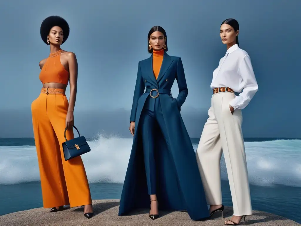 Diversidad y elegancia: modelos Hermes destacan inclusividad de tallas Un desfile moderno y diverso de modelos de Hermès, destacando la inclusión de tallas en la moda