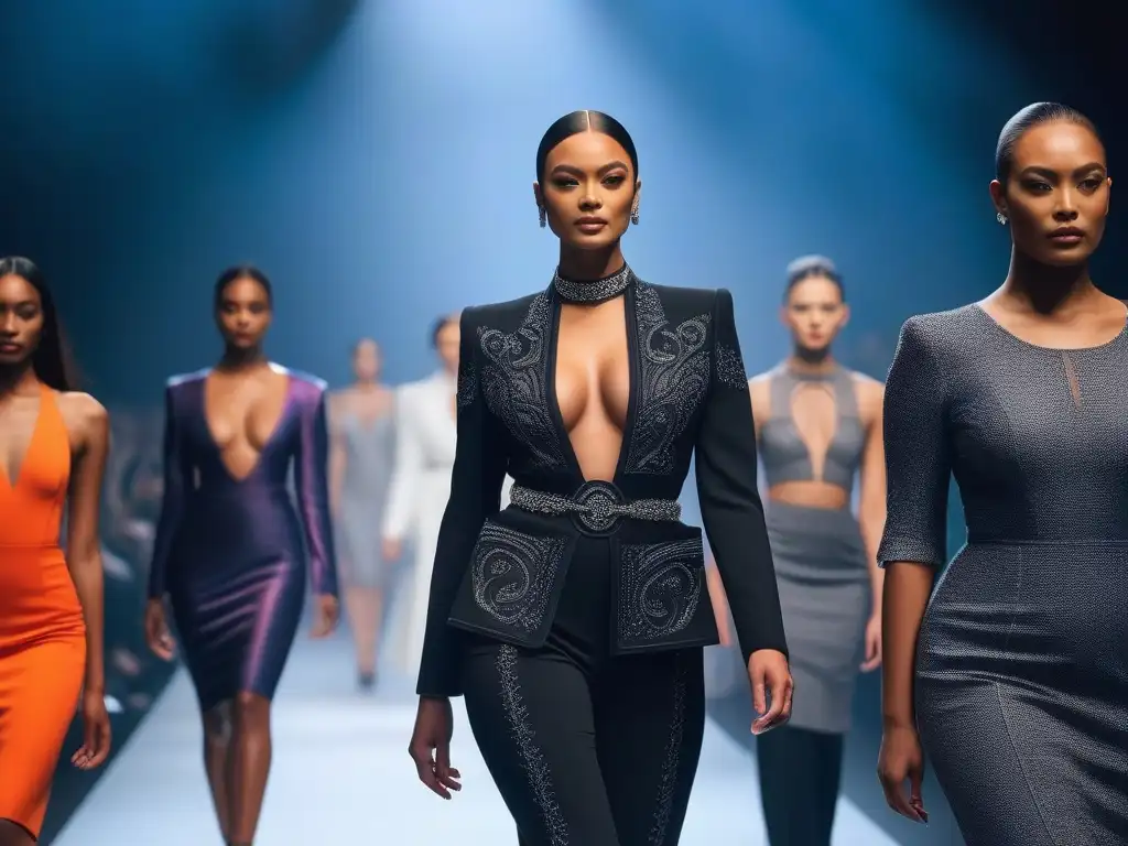 Desfile inclusivo: moda diversa y empoderada en pasarela Desfiles de moda inclusivos: Diversidad y empoderamiento en la pasarela con modelos únicos y diseños vanguardistas