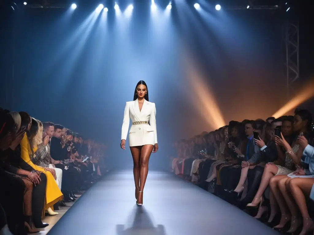 Desfile de moda inclusivo con modelos diversos y estilos únicos Desfiles de moda inclusivos: Diversidad y estilo en la pasarela, celebrando la individualidad con elegancia y modernidad