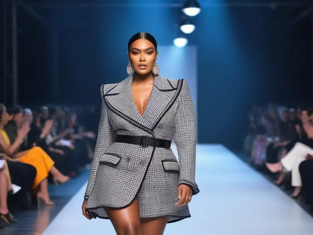 Desfile de moda inclusivo: Celebrando la diversidad en la pasarela Desfiles de moda inclusivos: Pasarela vibrante y diversa, celebra individualidad y aceptación en la industria de la moda