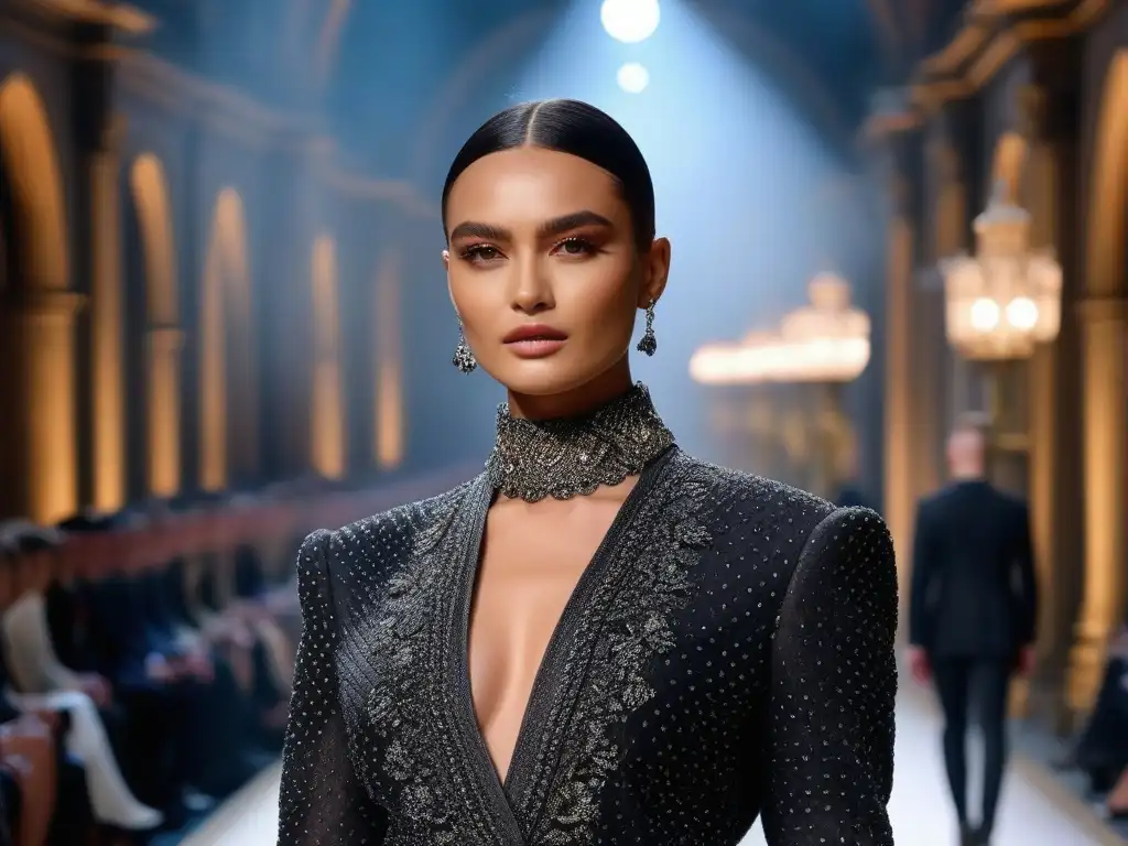 Desfile de moda inclusivo en Praga: diversidad y elegancia Deslumbrante desfile de moda inclusiva en Praga con modelos de diversas habilidades luciendo diseños de lujo de marcas top
