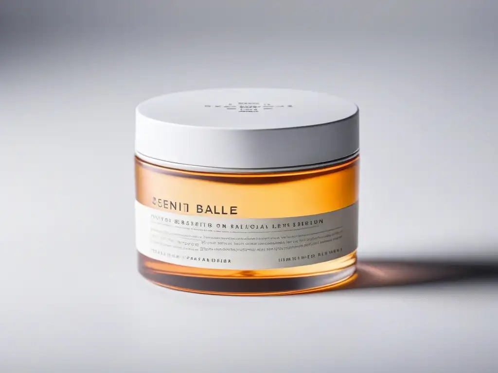 Producto acondicionador de lujo: diseño elegante y calidad premium Detalles elegantes de un producto de belleza para cabello de alta gama