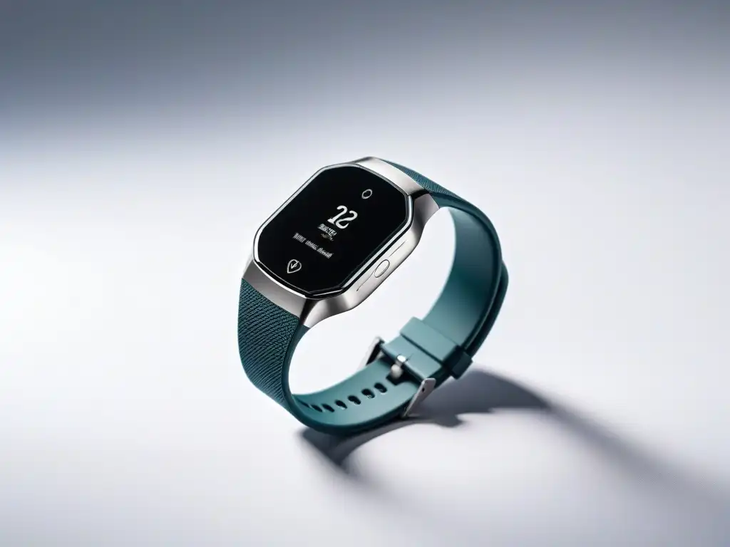 Dispositivo wearable premium para bienestar emocional Un dispositivo premium para el bienestar emocional con tecnología de vanguardia
