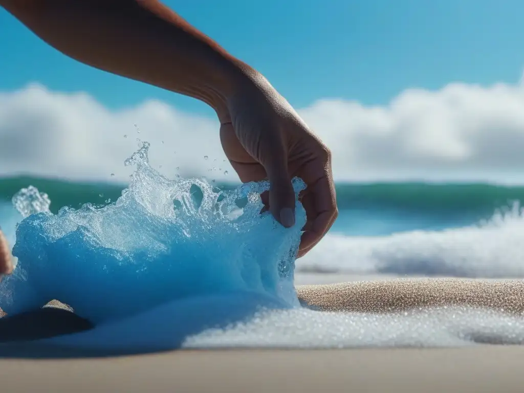 Diversidad solar: Aplicando protectores solares en la playa Diversidad de personas aplicando filtros solares en la playa, resaltando la importancia para todos los tipos de piel