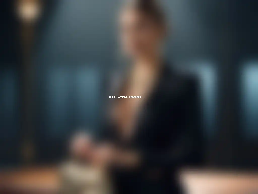 Estilo sofisticado: mujer con blazer negro, joyas y accesorios elegantes Elegante mujer con combinación accesorios alta gama joyería, exudando glamour en entorno lujoso