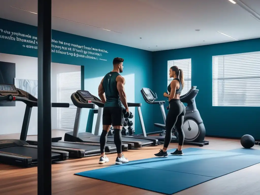 Entrenamiento de alta intensidad: Pequeño pero Poderoso Entrenamiento premium para cuerpos petite: ¡Encuentra tu fuerza interior con determinación y estilo en un gimnasio moderno y vibrante!