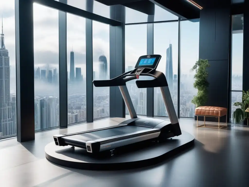 Equipos de Fitness de Lujo Futuristas y Ultradetallados Equipamiento fitness de lujo para rehabilitación: Equipos futuristas con diseño vanguardista y tecnología integrada