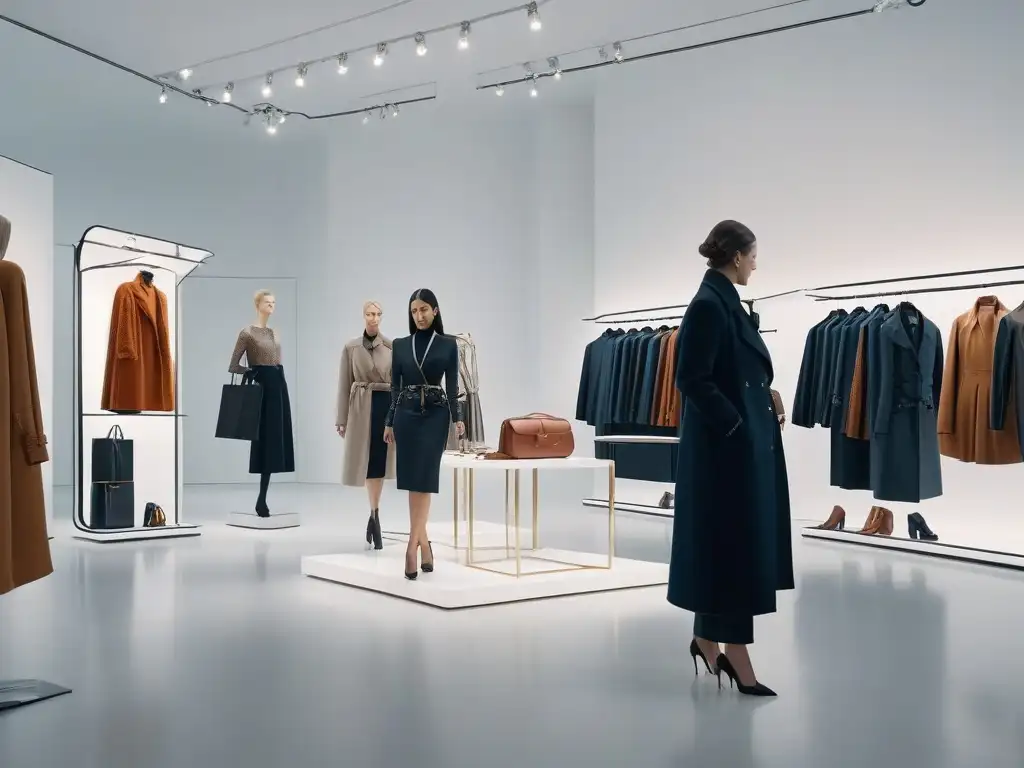 Diversidad y elegancia: Hermès para todos los tamaños y estilos Una escena llena de diversidad y elegancia en la moda de Hermès