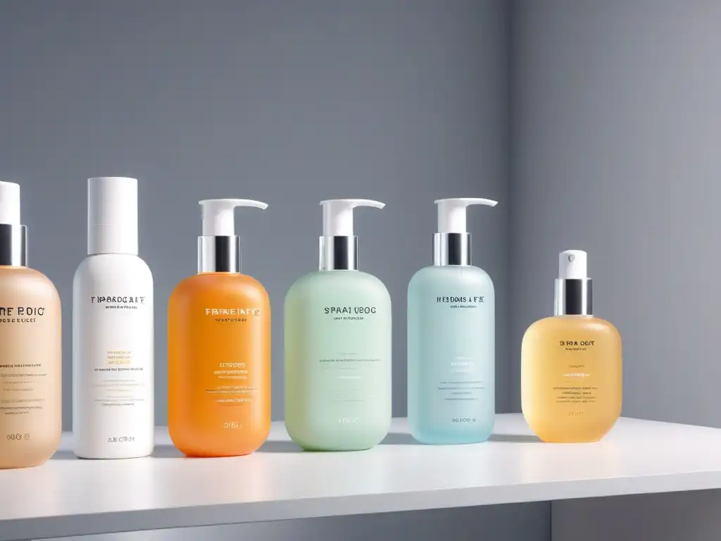 Radiante diversidad: productos de lujo para todo tipo de piel Una escena lujosa de diversidad en productos de belleza para salud piel, con individuos radiantes y productos exclusivos