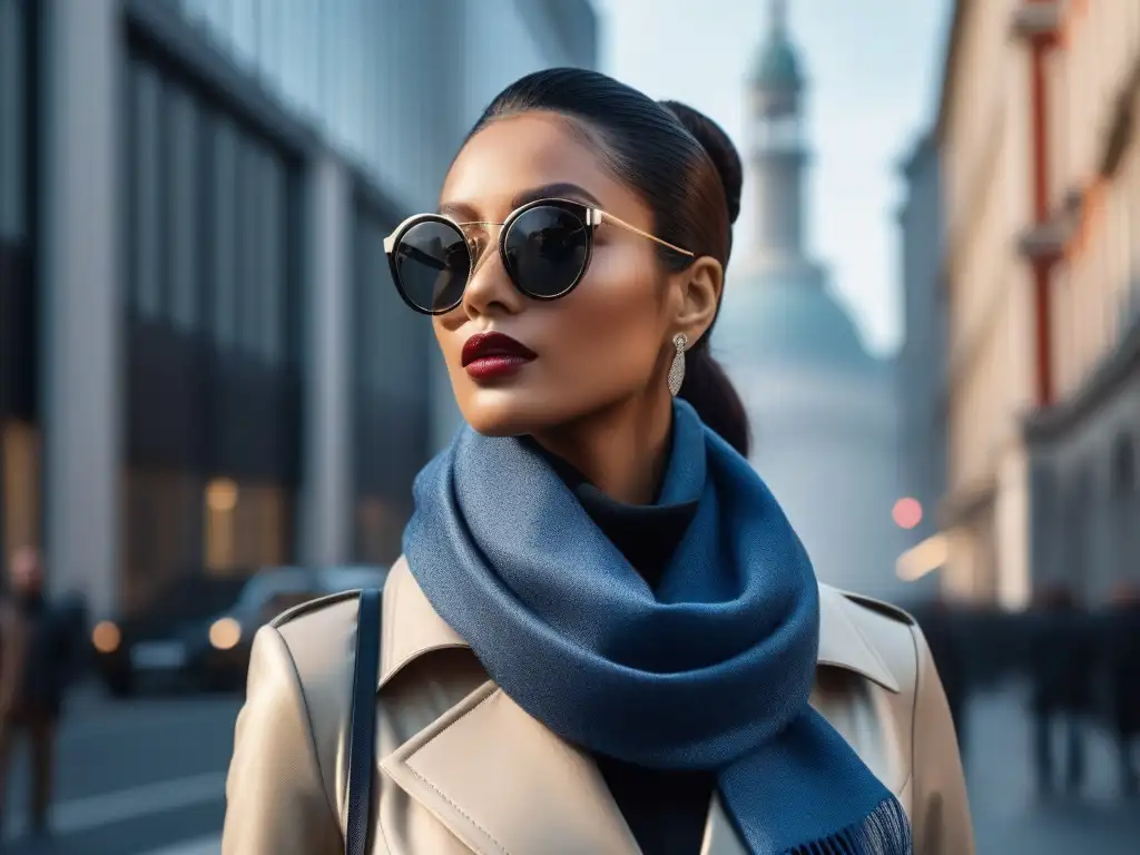 Estilo urbano inclusivo: elegancia multicultural en la ciudad Una escena urbana vibrante con personas elegantes de diversas etnias y géneros luciendo Accesorios de moda unisex inclusivos, transmitiendo confianza y sofisticación en sus elecciones de vestuario