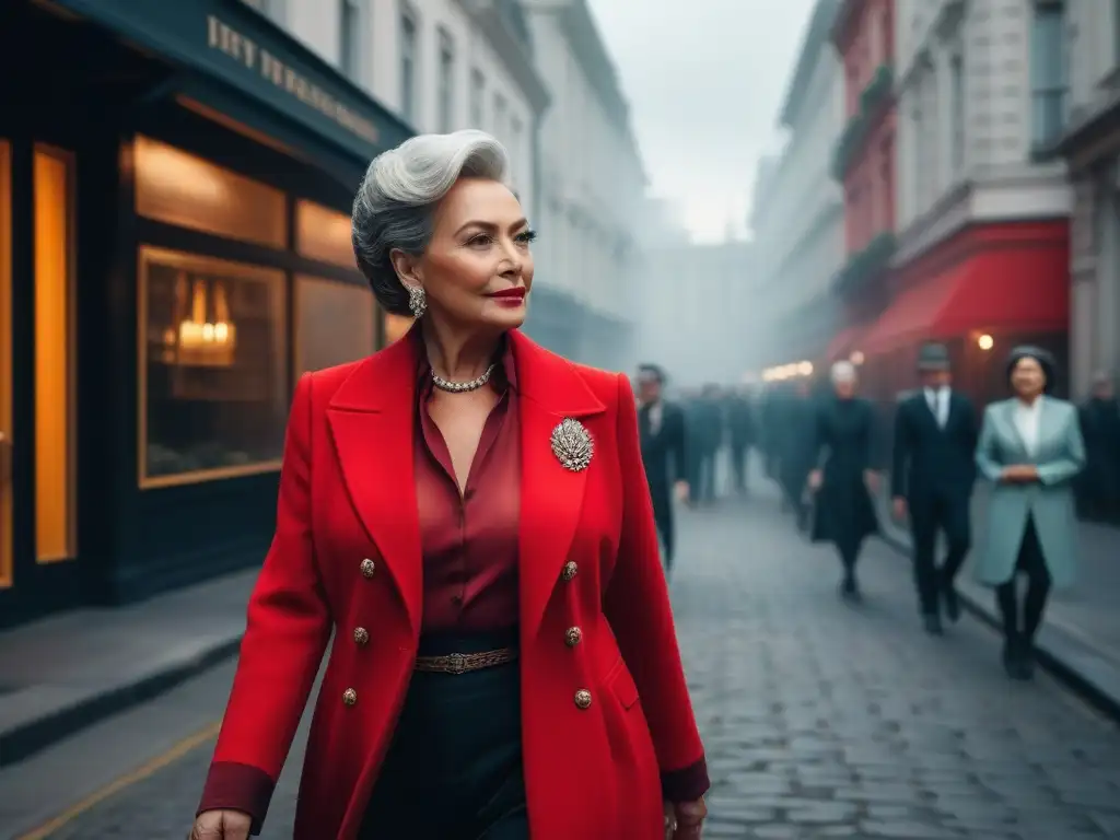 Estilo y elegancia: Senioras seguras y sofisticadas en la ciudad Estilo moda senior mujer cómodo: Grupo de mujeres mayores caminando con elegancia por la ciudad, luciendo estilos únicos y sofisticados