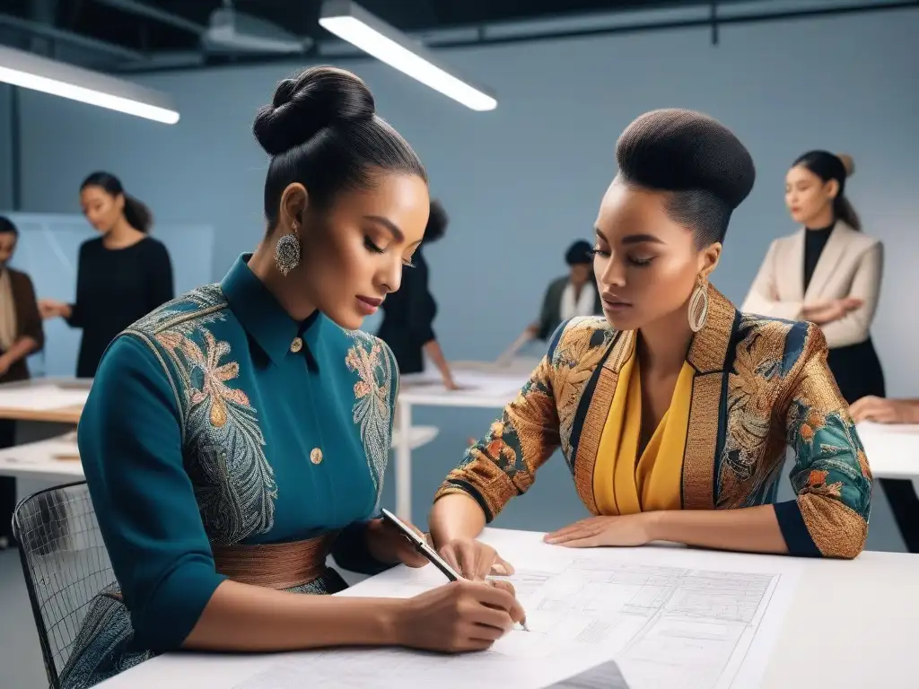 Estudio de moda inclusivo: creatividad y colaboración Un estudio de moda inclusiva: estudiantes de diseño colaboran creativamente