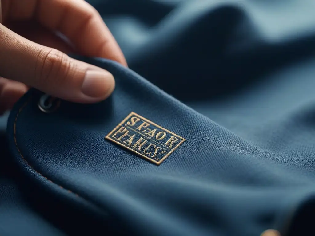 Etiqueta eco de moda sostenible: transparencia y elegancia Descubre la etiqueta de ropa compra consciente con detalles ecofriendly y diseño elegante