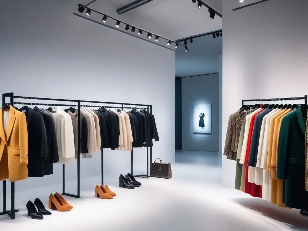 Evento de moda exclusivo: PopUp store en ambiente elegante Evento de moda exclusivo con PopUp store de marca en un elegante entorno
