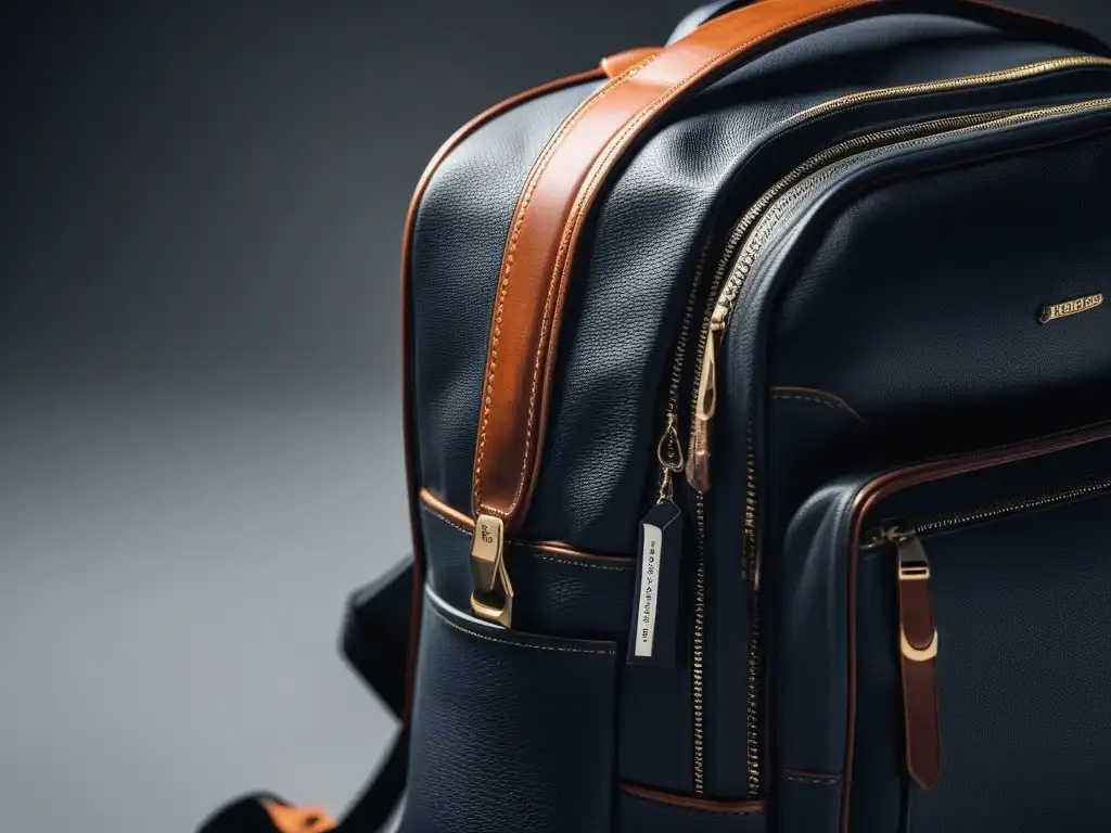 Mochila de lujo de cuero premium: diseño elegante y funcional Exclusiva mochila de lujo en cuero premium con compartimentos y detalles elegantes, ideal para todos los estilos y necesidades