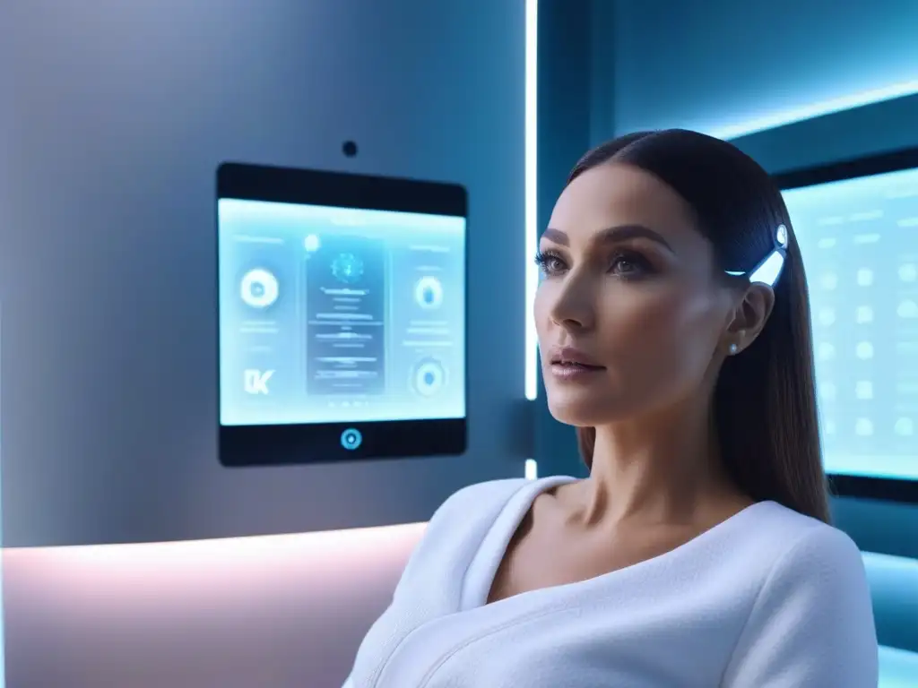 Tratamiento de belleza con AR: Futurista y Transformador Una experiencia futurista en tratamientos estéticos con tecnología innovadora