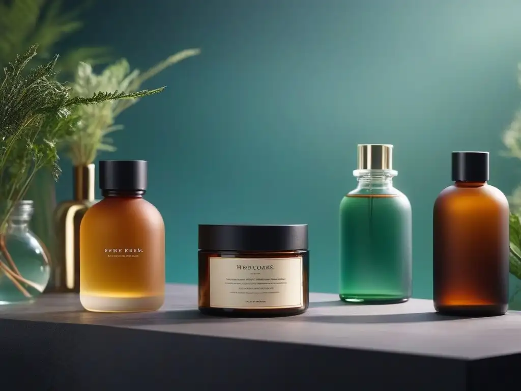 Rutina de belleza de lujo: elegancia y sofisticación en tu tocador Exquisita rutina de cuidado de la piel con productos de belleza de lujo, salud piel