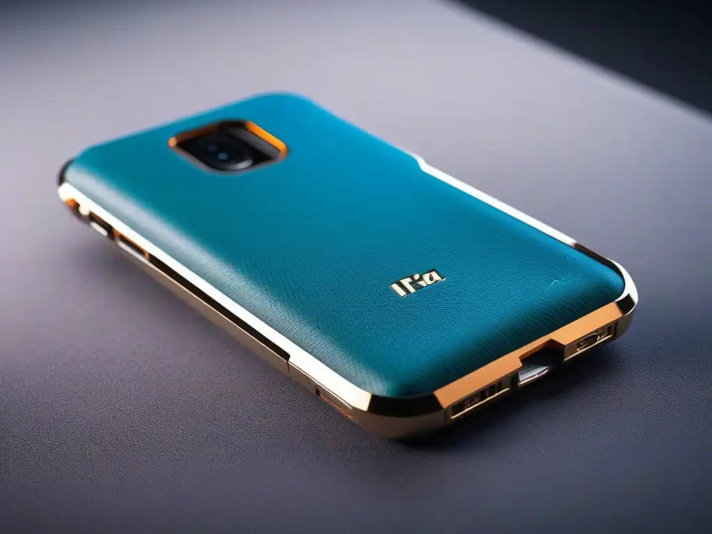 Estuche de lujo para smartphone: diseño futurista de moda y tecnología Fundas de lujo para dispositivos electrónicos: Estuche de smartphone futurista con diseño de moda y tecnología