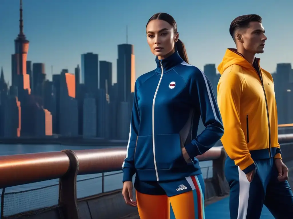 La evolución de la moda deportiva: de los años 70 a hoy Una fusión dinámica de moda deportiva y alta costura a lo largo de las décadas, desde los años 70 hasta la tendencia actual