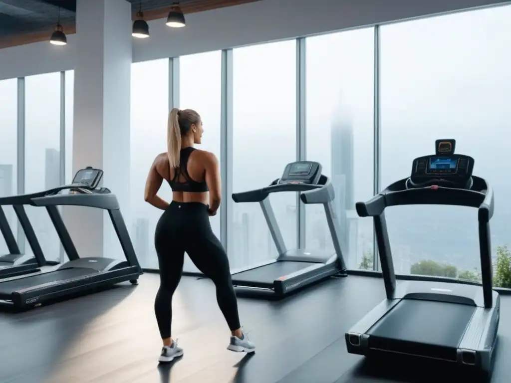 Empoderamiento y diversidad: Fitness en gimnasio inclusivo Un gimnasio inclusivo con diversidad de cuerpos en actividades fitness, fomentando la aceptación y el empoderamiento