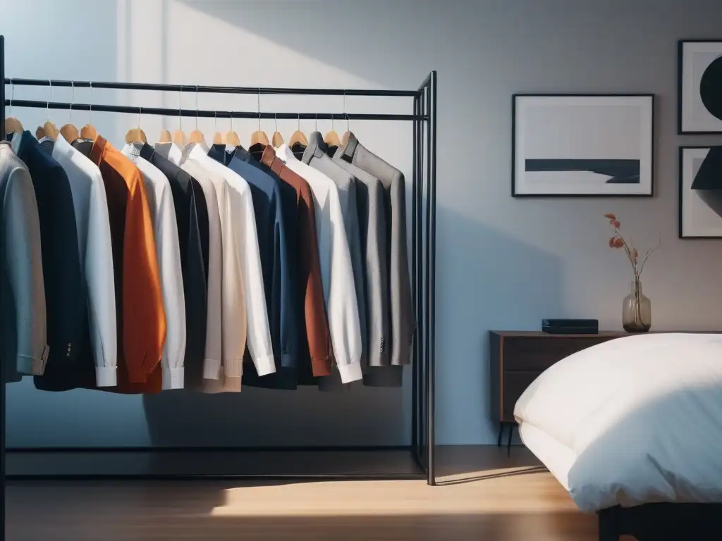 Diversidad de estilo en guardarropa moderno Un grupo diverso en armario cápsula inclusivo tallas especiales, juntos con estilo en un entorno moderno y sofisticado