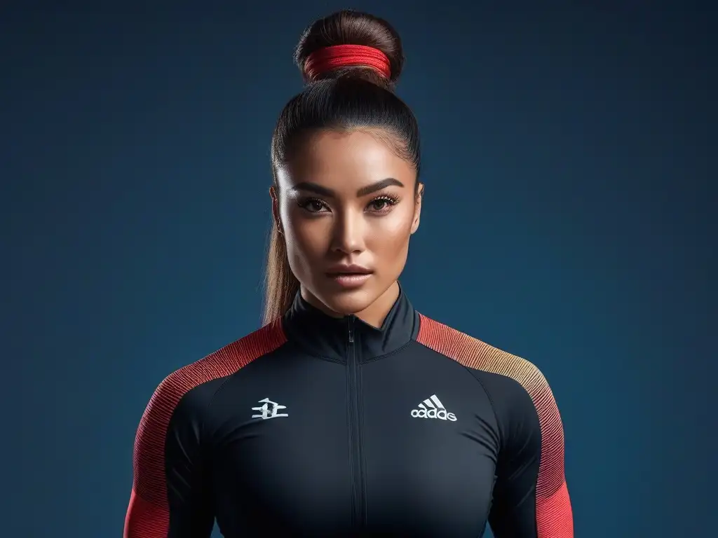 Petite atletas: diversidad, estilo y empoderamiento en el gimnasio Un grupo diverso de atletas petite en vibrante ropa deportiva, practicando yoga, running y levantamiento de pesas en un gimnasio moderno