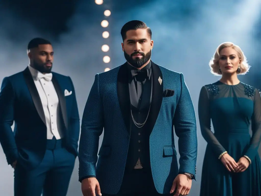 Moda adaptativa para eventos: diversidad, elegancia y empoderamiento Un grupo diverso posa con estilo en moda adaptativa para eventos especiales