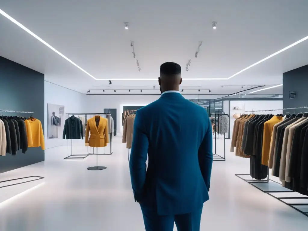 Moda inclusiva y diversidad: Alegría en la tienda de ropa moderna Grupo diverso disfruta de experiencias de compra moda diversa en boutique moderna y acogedora