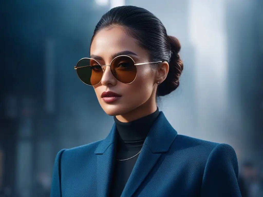 Diversidad de rostros con gafas de sol de diseñador Un grupo diverso con gafas de sol para diferentes tipos de rostros, reflejando estilo y personalidad en cada mirada