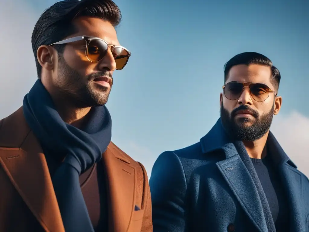 Sunglasses de diseñador: estilo único en cada rostro Un grupo diverso con gafas de sol para diferentes tipos de rostros, reflejando estilo y personalidad en un entorno elegante y sofisticado