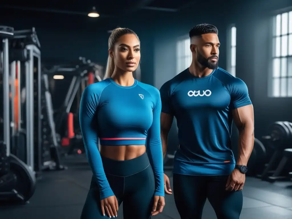 Moda deportiva inclusiva: diversidad de cuerpos en el gym Grupo diverso en gym moderno usando moda deportiva para todos los cuerpos