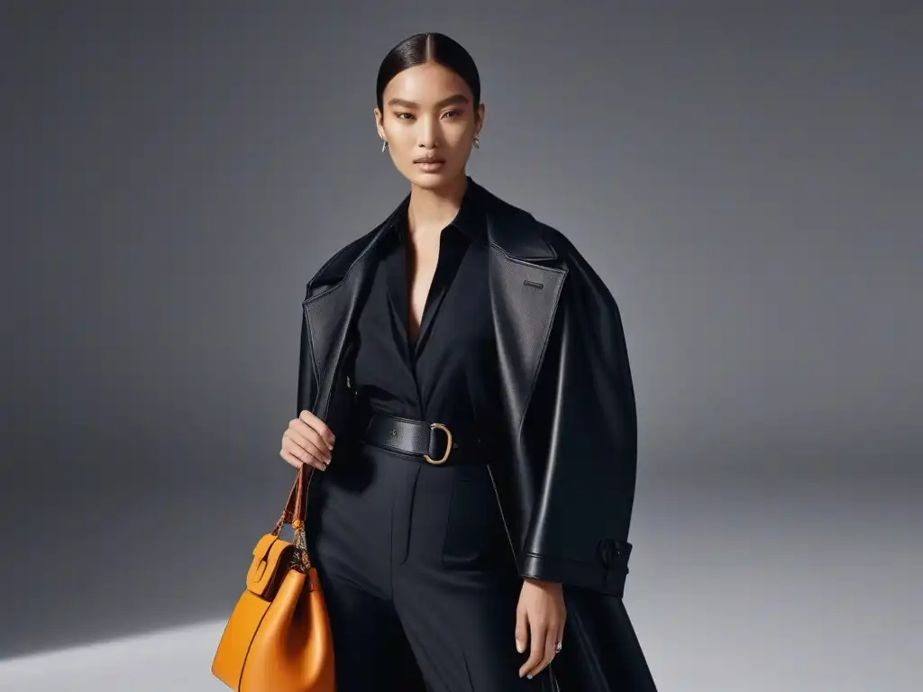 Accesorios Loewe: diversidad y elegancia accesible Un grupo diverso de modelos muestra accesorios icónicos de Loewe, reflejando inclusión en moda