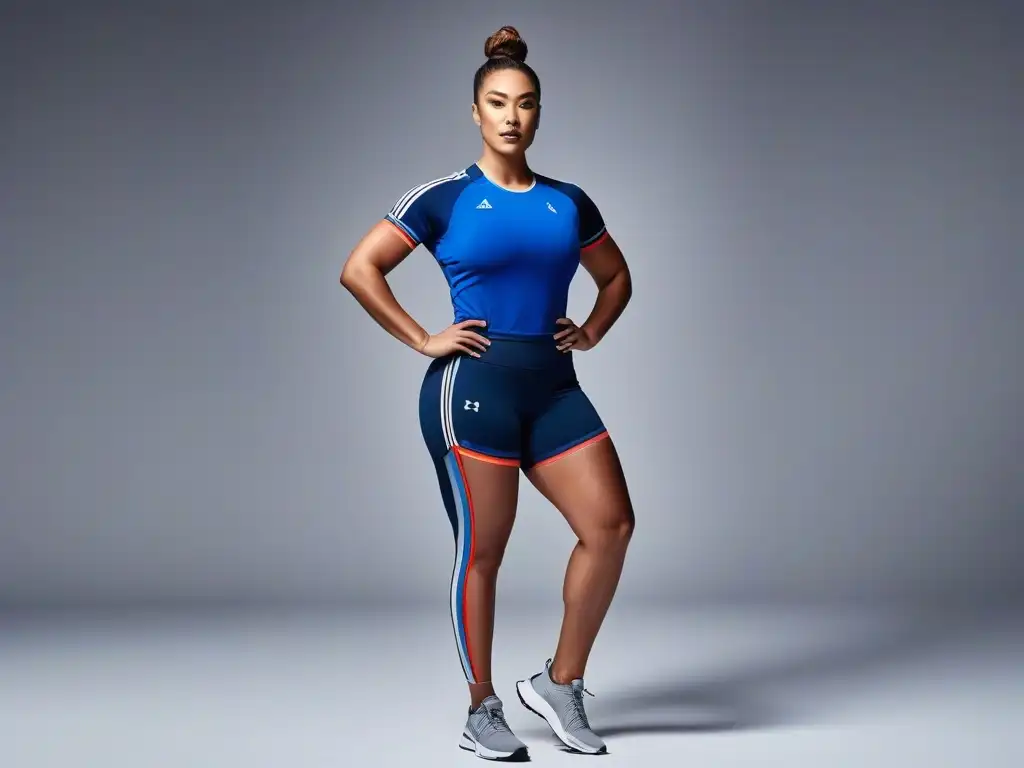 Activewear inclusivo: diversidad de cuerpos y estilos en el gym Un grupo diverso en moderna moda deportiva para todos los cuerpos, potenciando la inclusión y la confianza en el gimnasio