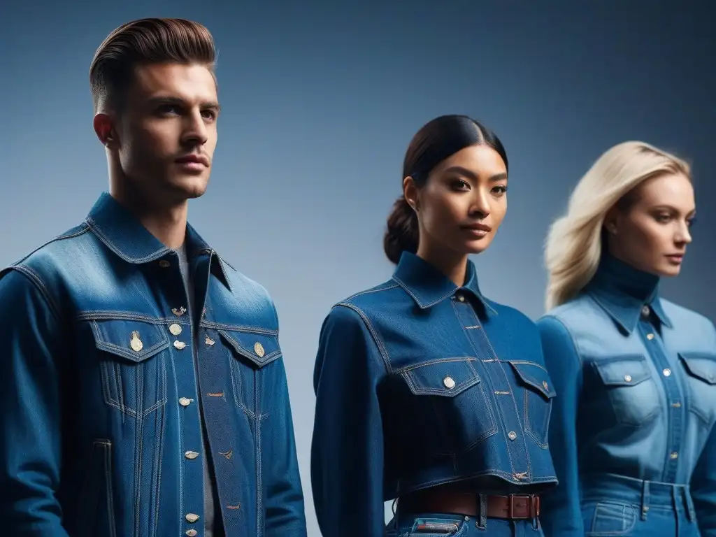 Moda inclusiva: Resistencia y belleza en telas duraderas Un grupo diverso viste tejidos duraderos para moda inclusiva, demostrando resistencia y belleza en el uso diario