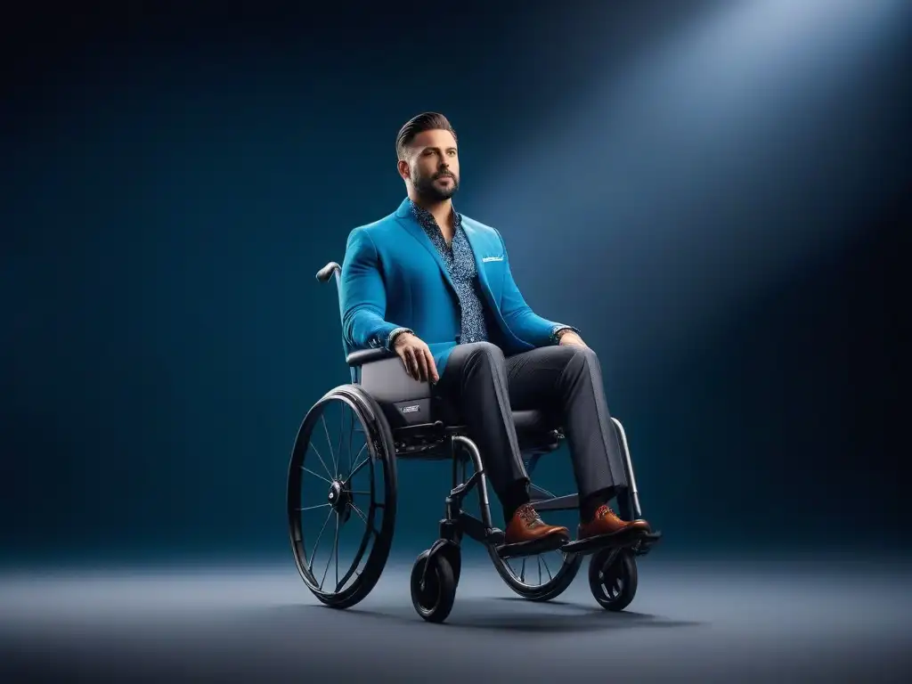 Moda adaptativa para sillas de ruedas: diversidad y estilo Un grupo diverso muestra vestuario adaptativo para sillas de ruedas