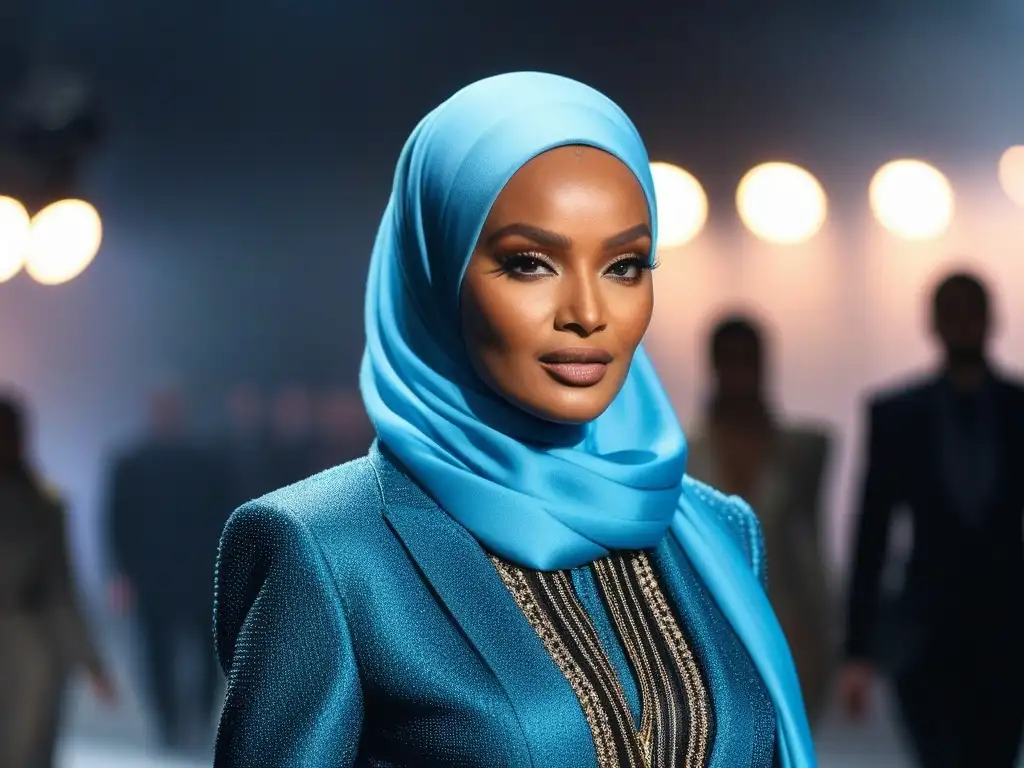Halima Aden deslumbra en la pasarela con su hijab Halima Aden deslumbra en la pasarela con su hijab, cautivando a la industria de la moda con su historia única