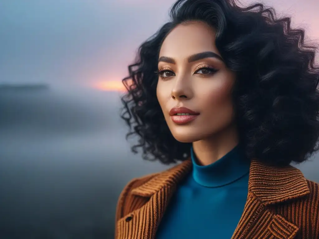 Empoderamiento y belleza vegana: diversidad en moda y productos de belleza Una imagen elegante con personas diversas, luciendo productos belleza veganos en un estudio moderno, transmitiendo empoderamiento y conexión
