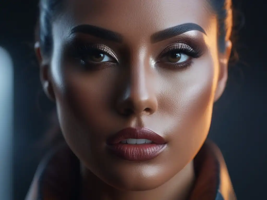 Maquillaje fluido: diversidad y perfección sin límites Una imagen de grupo diverso aplicando maquillaje fluido para todos los tonos, irradiando confianza y empoderamiento