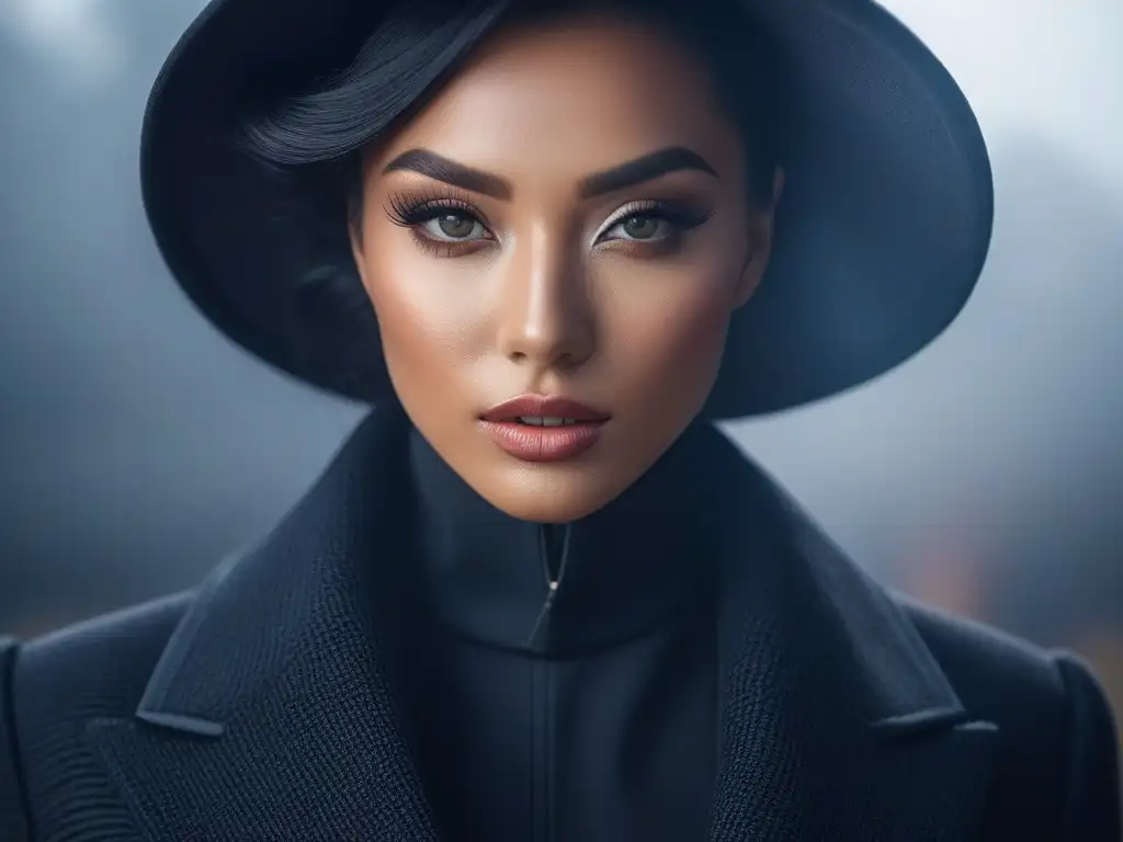 Retrato de moda y maquillaje: diversidad y estilo único Una imagen impactante con modelos profesionales mostrando maquillajes y estilos de moda modernos, resaltando la diversidad y la individualidad