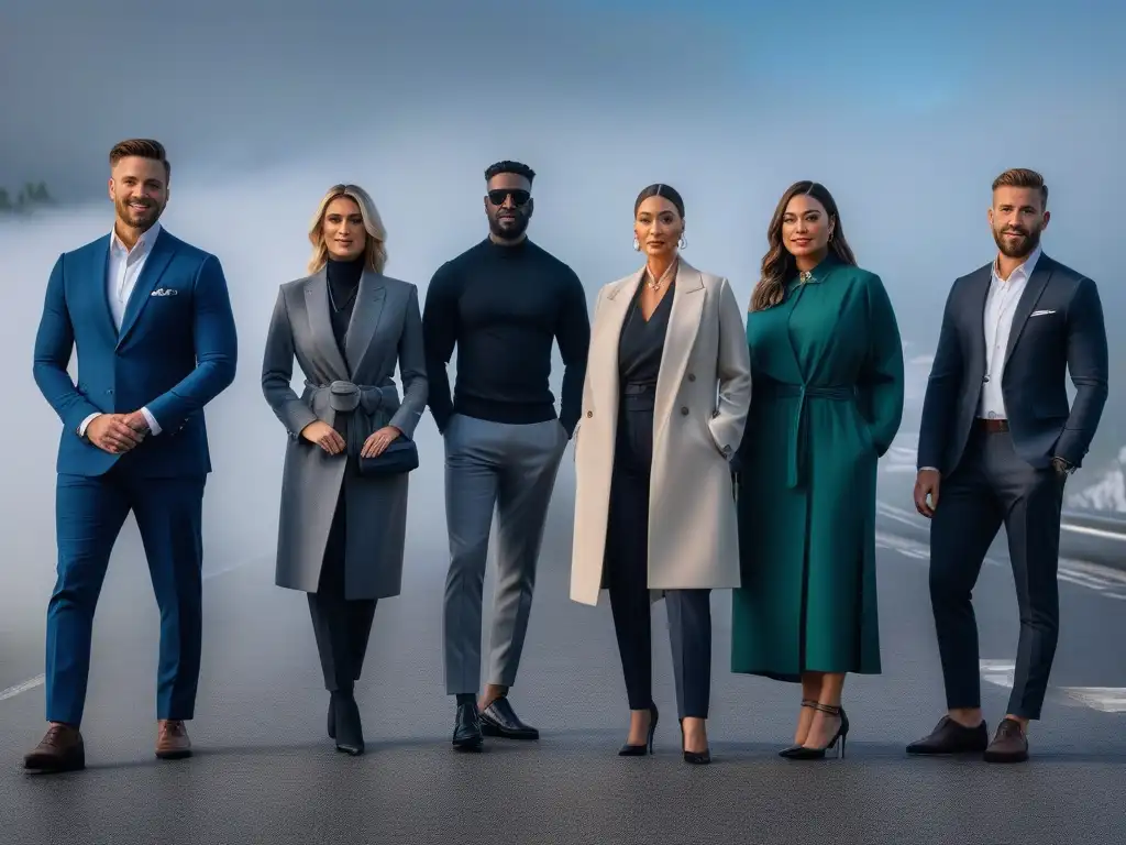 Moda adaptativa para la recuperación médica: inclusiva y elegante Una imagen de moda adaptativa para recuperación médica, personas diversas con estilo y funcionalidad